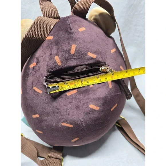 Squishmallows Hans Hedgehog Unisex 10" Plush Mini Backpack, Brown - Picture 9 of 10